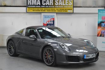 PORSCHE 911 3.0T 991 4S Targa PDK 4WD Auto VERY LOW MILEAGE