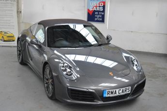 PORSCHE 911 3.0T 991 4S Targa PDK 4WD Auto VERY LOW MILEAGE