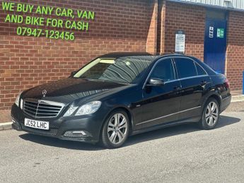 Mercedes E Class E200 CDI BlueEFFICIENCY Avantgarde 4dr Tip Auto