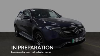 MERCEDES-BENZ EQC EQC 400 300kW AMG Line 80kWh 5dr Auto