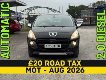 PEUGEOT 3008 2.0 e-HDi Hybrid4 SR 5dr EGC [99g/km]