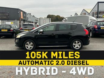 PEUGEOT 3008 2.0 e-HDi Hybrid4 SR 5dr EGC [99g/km]