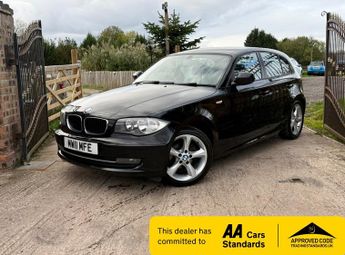 BMW 116 2.0 116D SPORT 5DR 146K (BLACK) F.S.H 2 KEYS AA APPROVED