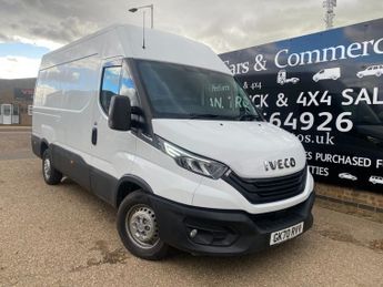 Iveco Daily 35S14B 2.3 136 AUTOMATIC 8SP MWB HI ROOF PANEL VAN 80K FSH AC CR