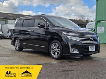 Nissan Elgrand 2.5cc Fresh Import warranted mileage ULEZ compliance 