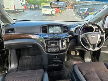 NISSAN ELGRAND 2.5cc Fresh Import warranted mileage ULEZ compliance 