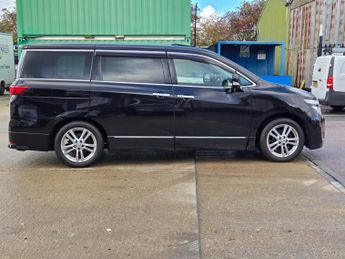NISSAN ELGRAND 2.5cc Fresh Import warranted mileage ULEZ compliance 