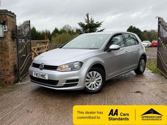 Volkswagen Golf TDi 1.6 TDI S 105 5DR 135K (SILVER) F.S.H 2 KEYS M,O.T AUG 26 AA APP