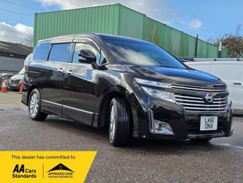 Nissan Elgrand 3.5 V6 8 seater Fresh Import warranted mileage ULEZ compliance 