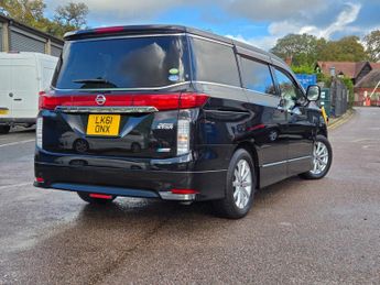 NISSAN ELGRAND 3.5 V6 8 seater Fresh Import warranted mileage ULEZ compliance 