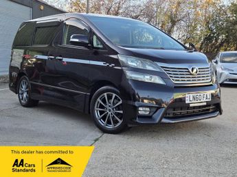 Toyota Vellfire Alphard 2.5 Fresh Import ULEZ COMPLIANCE 