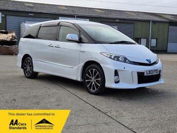 Toyota Estima Aeras 7 seater warranted mileage ULEZ compliance 