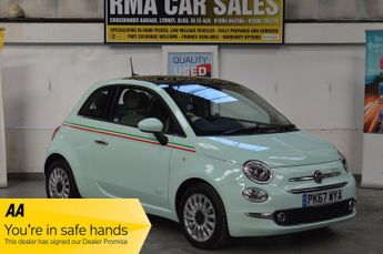 Fiat 500 1.2 Lounge [Start Stop] PANORAMIC ROOF + VERY LOW MILEAGE + ONE 
