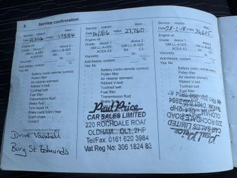 VAUXHALL ASTRA 1.6i 16V Design 5dr Auto