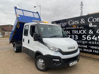 Iveco Daily 35-140 2.3 TD AUTOMATIC LWB CREW CAB TIPPER TIPPING DROPSIDE 61K