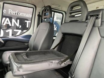 IVECO DAILY 35-140 2.3 TD AUTOMATIC LWB CREW CAB TIPPER TIPPING DROPSIDE 61K