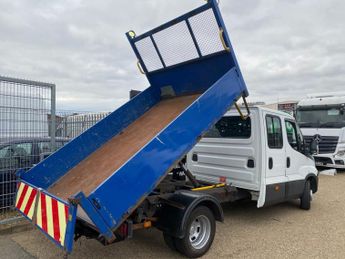 IVECO DAILY 35-140 2.3 TD AUTOMATIC LWB CREW CAB TIPPER TIPPING DROPSIDE 61K