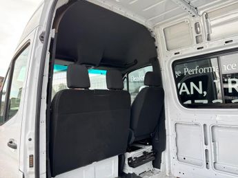 MERCEDES-BENZ SPRINTER 314 CDI 2.1 143 9G AUTOMATIC L2H2 MWW HI ROOF WINDOW VAN 84K FMB