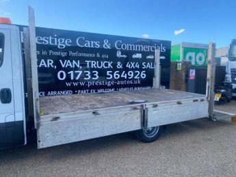 IVECO DAILY 35-160 2.3 TD 8 SPEED AUTOMATIC DROPSIDE TAIL LIFT LWB 108K TRW 