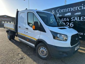 Ford Transit 350 2.2 TDCi 125ps DOUBLE CAB TIPPER DROPSIDE 119K 1 COUNCIL OWN