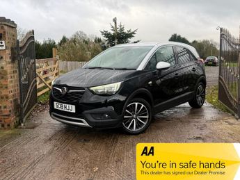 Vauxhall Crossland 1.2 ELITE 5DR 76K (BLACK) F.S.H 2 KEYS AA APPROVED 