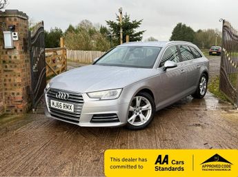 Audi A4 2.0 TDI ULTRA SPORT 5DR ESTATE 149K (SILVER) F.S.H 2 KEYS NAV UL