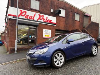 VAUXHALL ASTRA GTC 1.4T 16V 140 Sport 3dr Auto