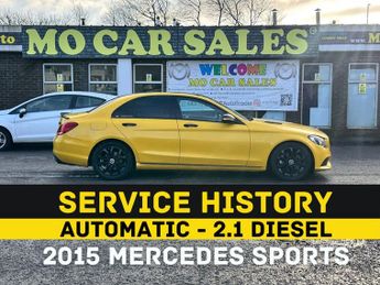 MERCEDES-BENZ C CLASS C220d Sport 4dr Auto
