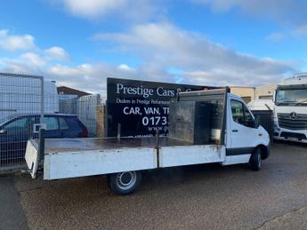 MERCEDES-BENZ SPRINTER 314 CDI 2.1 143 AUTOMATIC 7G LWB L3 DROPSIDE PICK UP TRUCK 1 OWN