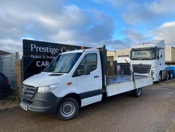 MERCEDES-BENZ SPRINTER 314 CDI 2.1 143 AUTOMATIC 7G LWB L3 DROPSIDE PICK UP TRUCK 1 OWN