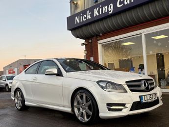 Mercedes C Class C220 CDI AMG Sport Edition 2dr Auto Premium Plus + PANROOF / NAV
