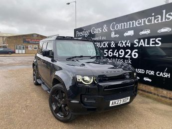 LAND ROVER DEFENDER 3.0 D250 X-Dynamic SE 110 5dr 24K FLRSH+WARRANTY STEPS LIGHT BAR