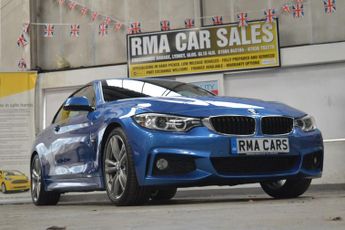 BMW 4 SERIES 420d M Sport AUTO + LOW MILEAGE + ULEZ COMPLIANT