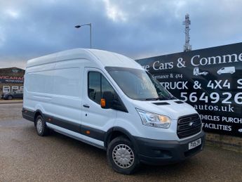 Ford Transit TREND 2.2 TDCi 125ps L4H3 XLWB JUMBO PANEL VAN 130K AC CRUISE FO