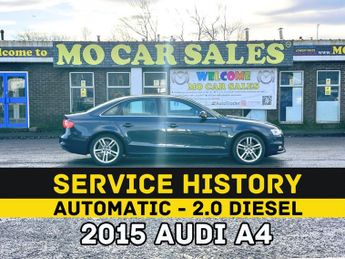 AUDI A4 2.0 TDI 150 S Line 4dr Multitronic