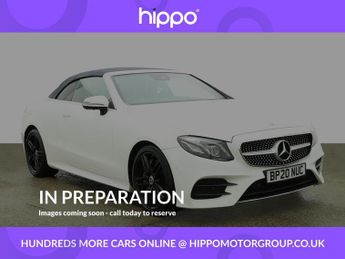 Mercedes E Class 2.0 E300 GPF AMG Line (Premium) Cabriolet 2dr Petrol G-Tronic+ E