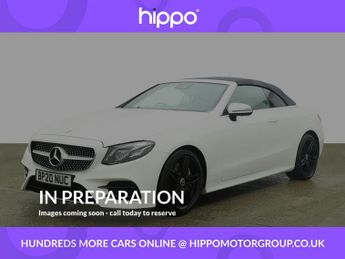 MERCEDES-BENZ E CLASS 2.0 E300 GPF AMG Line (Premium) Cabriolet 2dr Petrol G-Tronic+ E