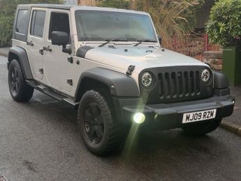 Jeep Wrangler 2.8 CRD Sahara Unlimited 4dr Auto