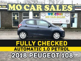PEUGEOT 108 1.0 Active 5dr 2-Tronic