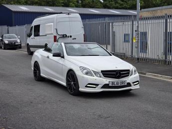 MERCEDES-BENZ E CLASS 2.1 E220 CDI BlueEfficiency Sport Cabriolet 2dr Diesel G-Tronic+