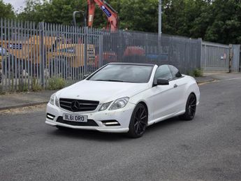 MERCEDES-BENZ E CLASS 2.1 E220 CDI BlueEfficiency Sport Cabriolet 2dr Diesel G-Tronic+