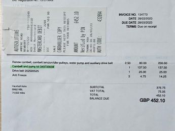 VAUXHALL ASTRA 2.0 CDTi 16V SE 5dr Auto