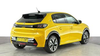 PEUGEOT E-208 50kWh GT Premium Hatchback 5dr Electric Auto (7kW Charger) (136 