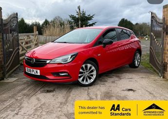 Vauxhall Astra 1.4i 16V DESIGN 5DR 119K (RED) F.S.H AA APPROVED 