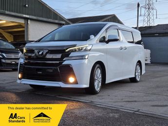 Toyota Vellfire 7 seater Fresh Import warranted mileage ULEZ compliance 