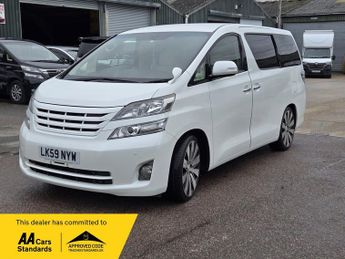 TOYOTA VELLFIRE Alphard 2.4 Fresh Import ULEZ COMPLIANCE 