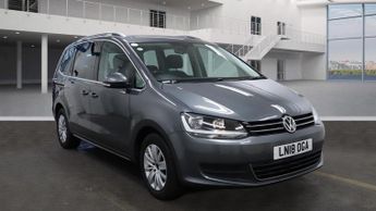 VOLKSWAGEN SHARAN 2.0 TDI CR BMT 150 SE Nav 5dr DSG ++ NAV / DAB / 6 SERVICES / UL