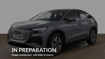 AUDI Q4 E-TRON 35 Sport Sportback 5dr Electric Auto 55kWh (170 ps)