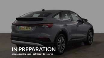 AUDI Q4 E-TRON 35 Sport Sportback 5dr Electric Auto 55kWh (170 ps)