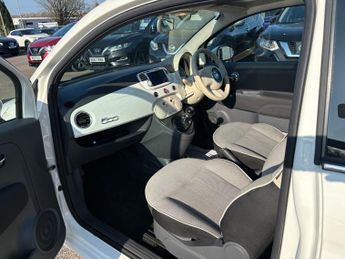 FIAT 500 1.2 Lounge 3dr ++ PANROOF / NAV / 35 TAX / ULEZ / LOW INSURANCE 